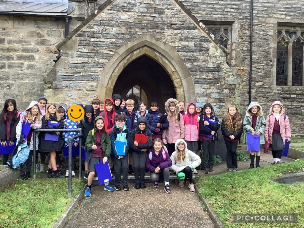 Year 5's visit to the war memorial!