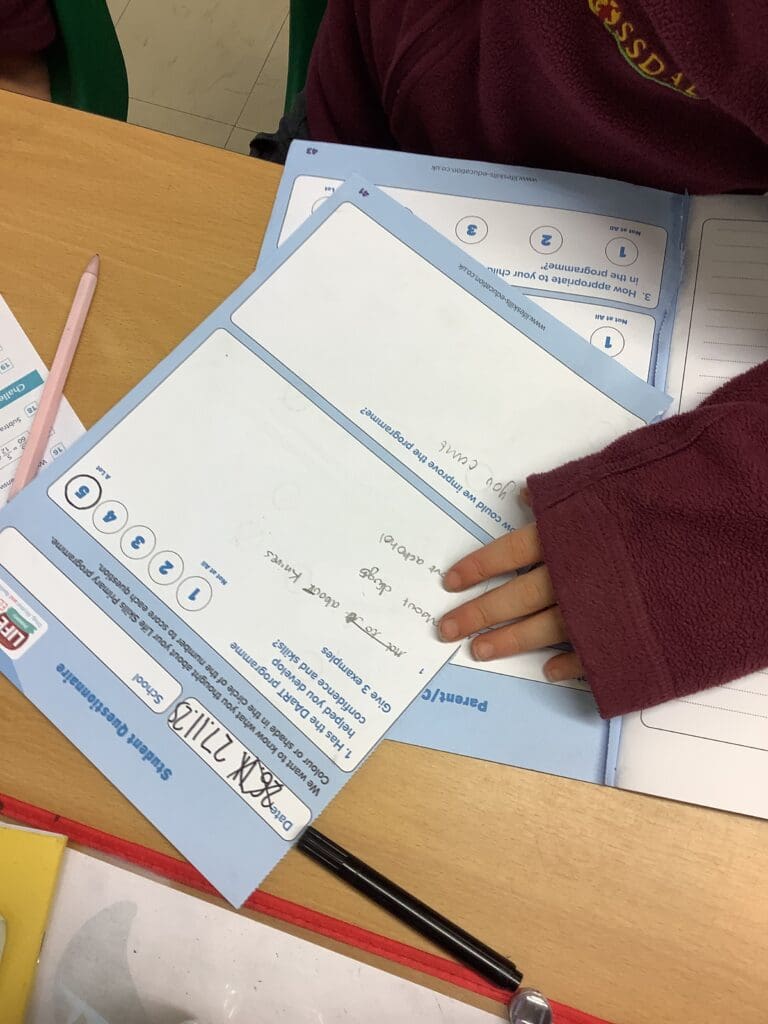 Y6 DAaRT graduation assembly