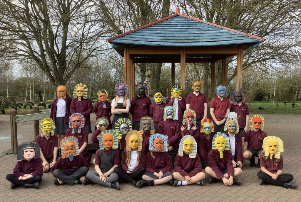 Our Egyptian Death Masks!