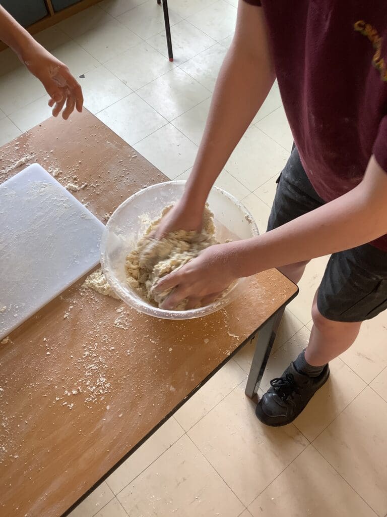 Our DT unit - bread bun baking