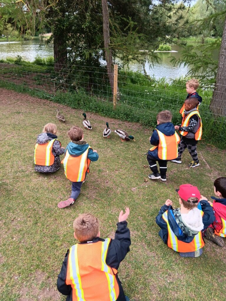 Class trip to Rushcliffe Country Park