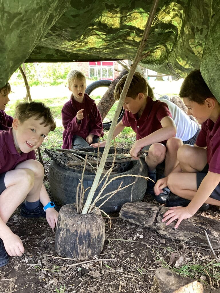 Forest Schools in Year 3