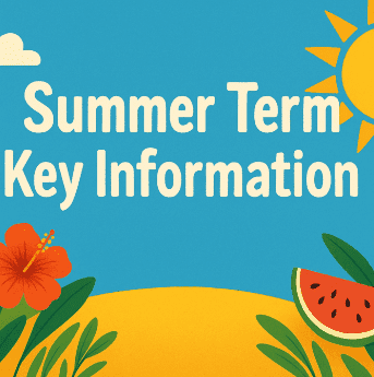 Summer 2 Key Information